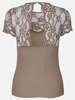 Rosemunde Silk T-shirt W/ Lace