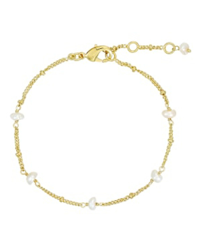 Pure By Nat Bracelet W. Pearls