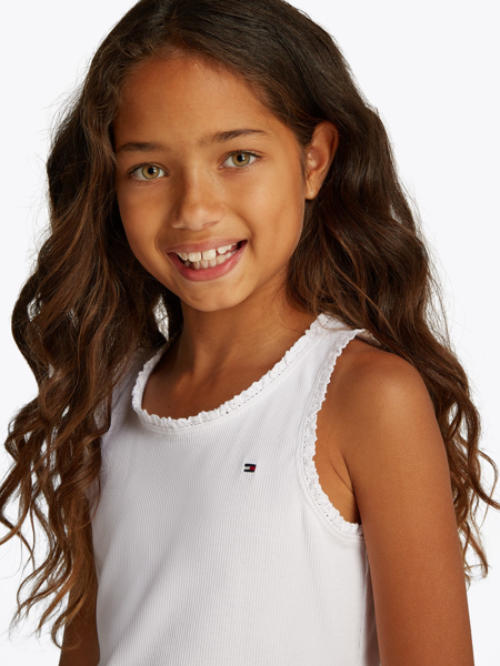 Tommy Hilfiger Essential Rib Lace Top