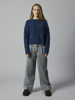 LMTD Bea Denim NW Pleat Wide Pant