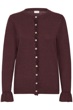 Pulz Jeans Sara Flounce Cardigan