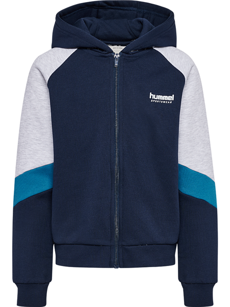 Hummel Loose Blocked Zip Hoodie