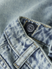 LMTD Bett Denim Short Skirt