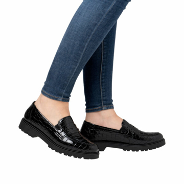 Rieker Lak Loafers