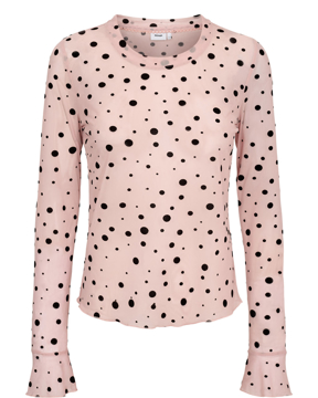 Nümph Evita Ls Mesh Blouse